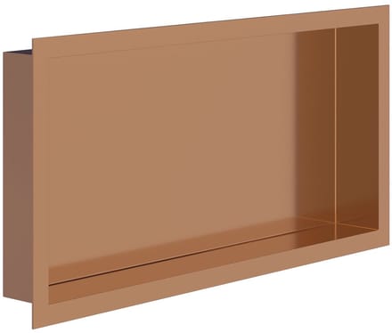 Inbouwnis - Lonis Prim - 30x60x7cm - Geborsteld Koper