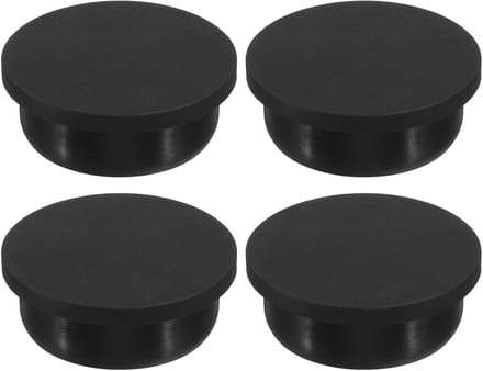 Siliconen Gatstop - Rubberen Plug - Gaten Afsluiten - Hittebestendig - 383 mm - Zwart