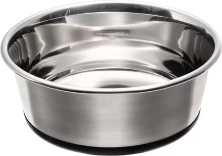 Voerbak Roestvrij Staal (RVS) 1.100 ml, Ø: 17 cm