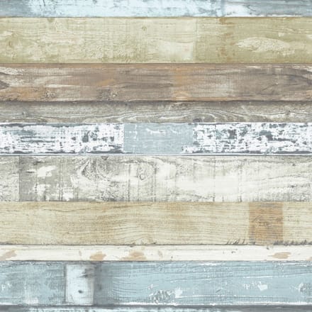 Homestyle - Behangpapier - Oude Planken - Behang - Multi - 0,53 x 10 M.
