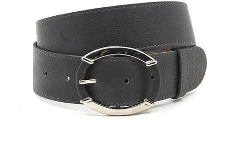 Dames taille riem zwart - 5 cm breed - Leer - Brede riem - Casual chique - Maat 90