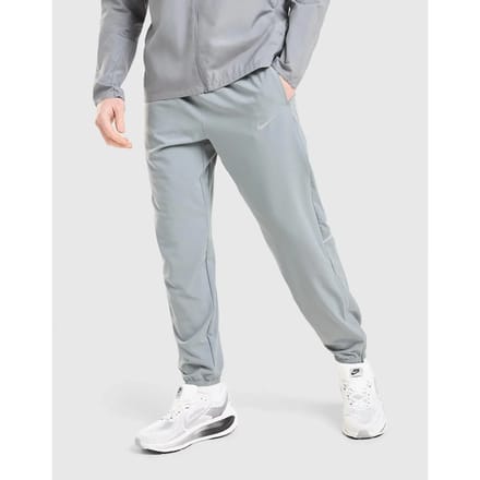 Nike Dri-FIT geweven hardloopbroek voor heren Miler - Grijs- Heren, Grijs S