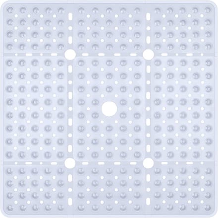 XL Douchemat - Badmat Antislip - Veilig Douchen - Krachtige Zuignappen - 70 x 70 cm - Transparant