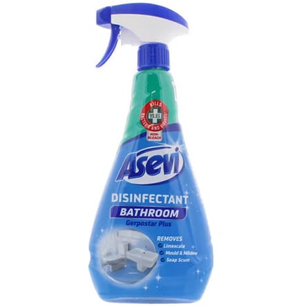 Asevi desinfectie spray badkamer reiniger 720 ml