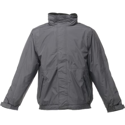 Regatta Dover Bomber Jacket voor volwassenen (Afdichting Grijs/Zwart)