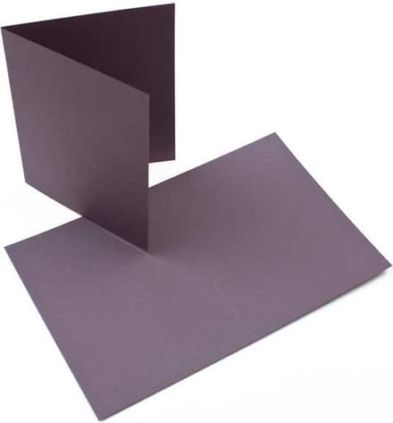 Kaarten Grijs 17,8x12,4cm (50 stuks)