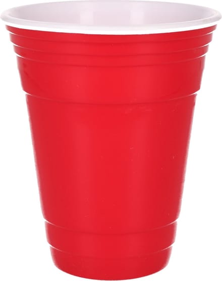 Beerpong beker - herbruikbaar - per stuk