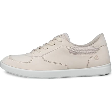 Ecco Leisure Sneakers Beige Leer - Dames