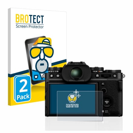 BROTECT - Screenprotector voor Fujifilm X-T5 - Folie Beschermfolie matte 2 Stuks