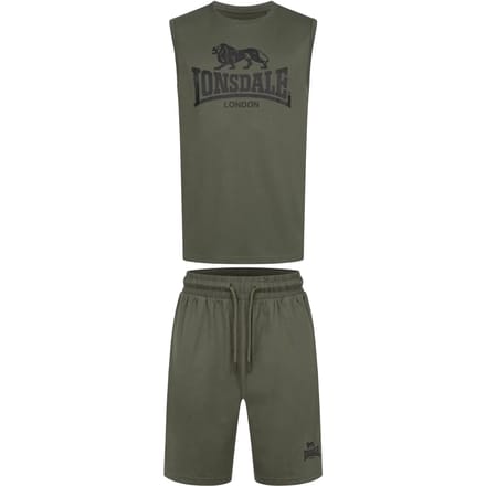 Tanktop en shortset Lonsdale Allanton