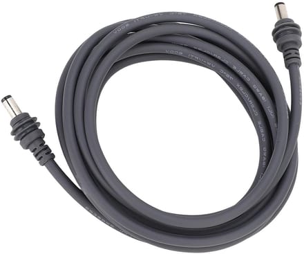 DC Stroomkabel - Vervangend Koord - Antenne Aansluiten - IP68 Waterdicht - 2 Meter - Zwart