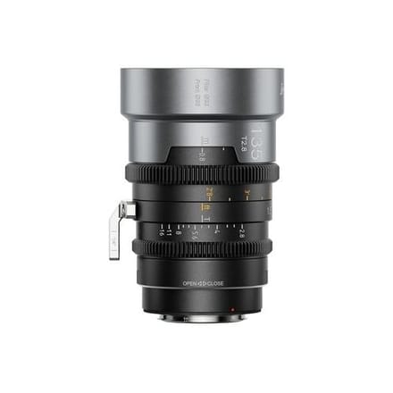 Sirui IronStar T2.8 1,5x anamorfisch full-frame cine-objectief 135 mm  Neutrale flits