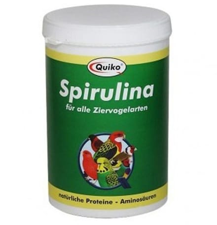 Quiko Spirulina - 250 gram - Supplementen - Vogelvoer - Kleurbevordering