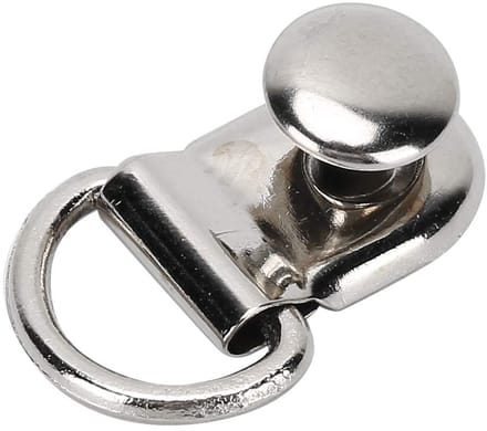 Dailygoods- Schoenveterhaken 100 Sets - Metalen Studs - D Ring Oogjes