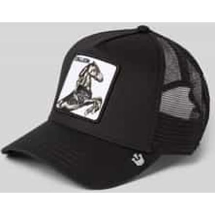 Trucker-pet met motiefpatch, model 'The Stallion'
