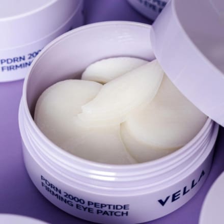 VELLA PDRN 2000 Patch Yeux Raffermissant Peptidique 60 Patchs — Soin Intensif pour les Yeux white
