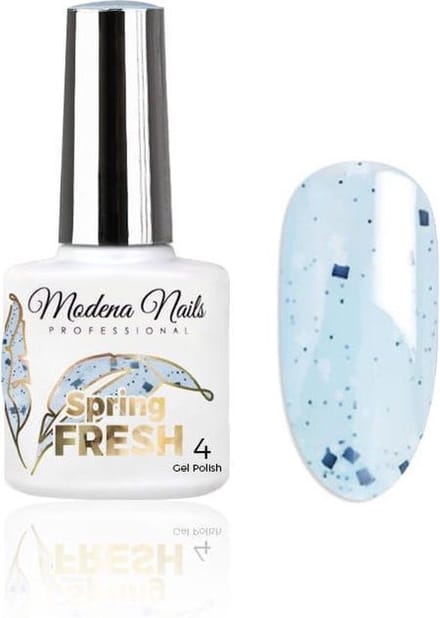 Modena Nails UV/LED Gellak – Spring Fresh #04 - Blauw - Glanzend - Gel nagellak - Gel nagellak