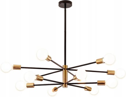 Moderne Spoetnik-plafondlamp E26 - Verstelbare hoogte