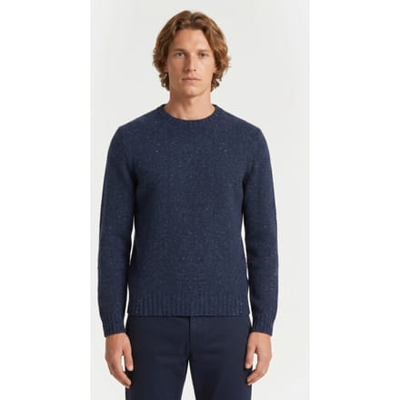 Brooks Brothers Wool Crewneck Sweater Navy Größe: S | Pullover Outlet | Herren | Blau