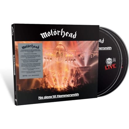 Motörhead CD - No sleep 'til Hammersmith (40th Anniversary Edition) - voor Geen - standaard