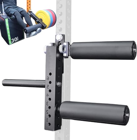 Beenverlenging Bevestiging - Beenmachine Accessoire - Kracht Training - Verstelbare Bevestiging - 175 lbs Belasting - Zwart