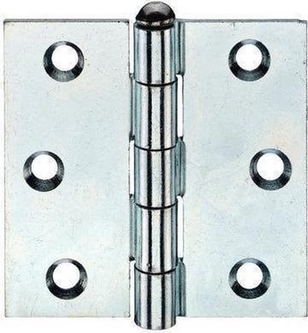 BSW scharnier gegalv. 64 x 64 mm  1804 gv