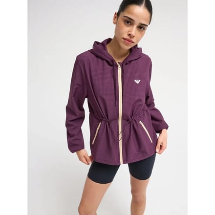 Dames Hoodie Roxy Boundless Spirit Textured