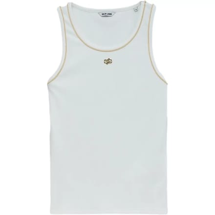 Mouwloos T-shirt met lurexdraad voor dames Salsa Jeans Basic