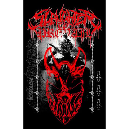 Slaughter To Prevail Demolisher Unisex Vlag - zwart - Standard