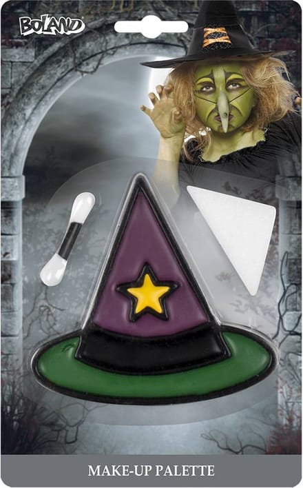 Boland - Palet schmink kind Heks - - Schmink palet - Carnaval, Halloween, Themafeest - Halloween schmink - Horror