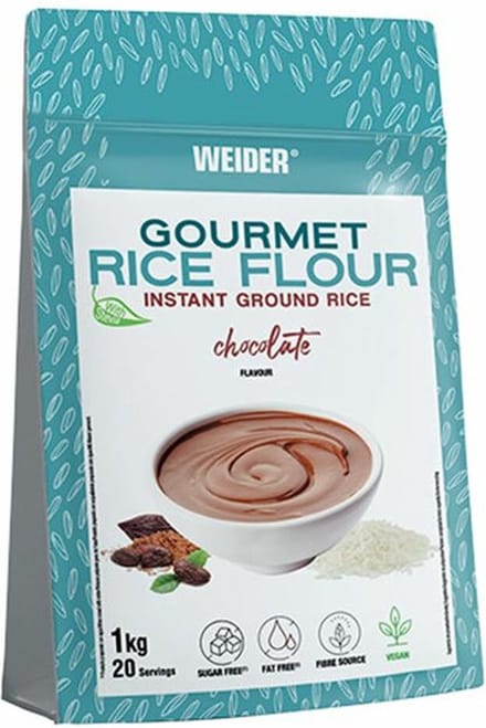 Weider Rice Flour (1000g) Chocolate - Functionele voeding - Supervoeding