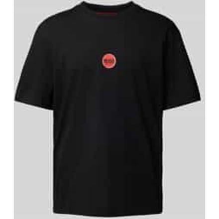 T-shirt met labelprint, model 'Derdcho'