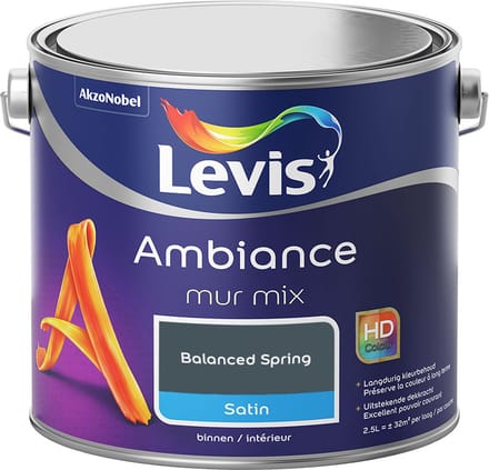 Levis - Ambiance Mur Satin Mix - Balanced Spring - Mengverf - 2,5 L