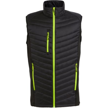 Regatta Heren Navigate Gewatteerd Hybride Gilet (Zwart/Lijkgroen)