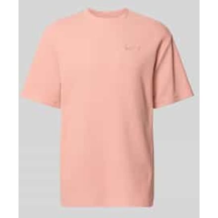 oversized fit T-shirt met structuurpatroon