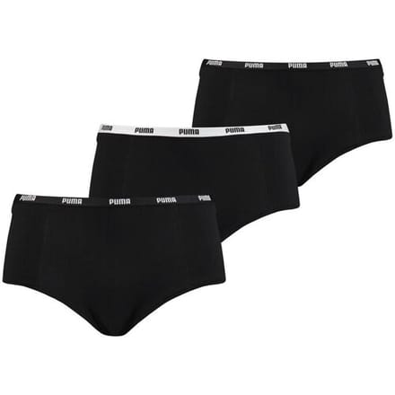 Puma Mini Short Dames Zwart 3-Pack -M