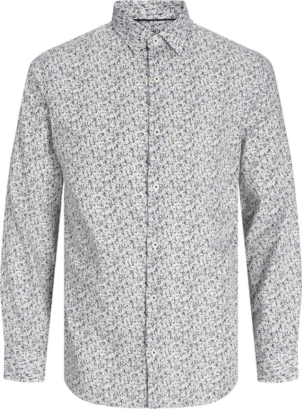 JACK&JONES - JPRBLANORDIC PRINT SHIRT L/S SN - Heren - Overhemden