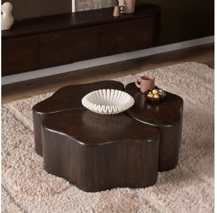 Starfurn Salontafel Elara Mangohout Bruin 115 cm