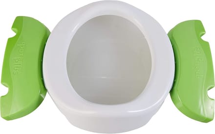 Draagbaar 2-in-1 reispotje en toiletbril voor peuters