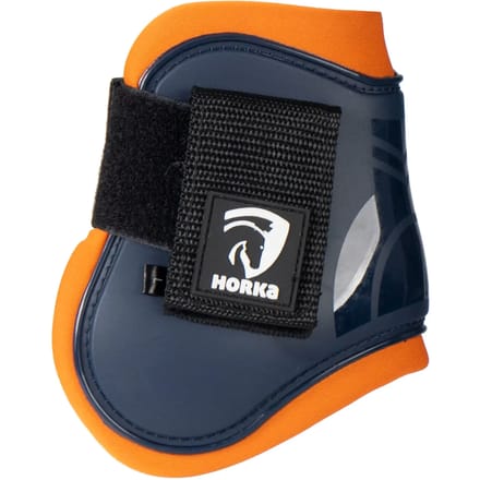Gesloten PVC beenbeschermers voor achterbenen van het paard HORKA