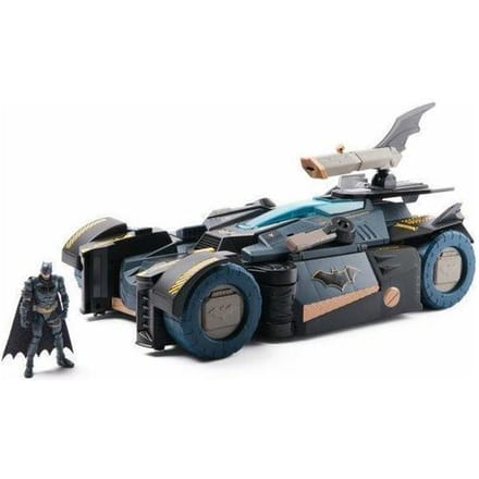 DC Batman - Transformerende Batmobile 2-in-1 Batman-speelset met uniek Batman-figuur en Glider met licht en geluid