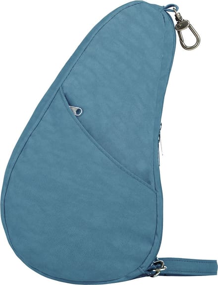 Healthy Back Bag Textured Nylon Large Baglett Chambray
