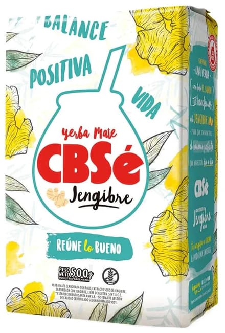 CBSé Jengibre (Gember) - Argentijnse Yerba Mate - 500 gram Mate Thee