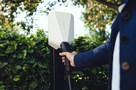 Easee Base 1-way - Enkelvoudige paal voor Easee