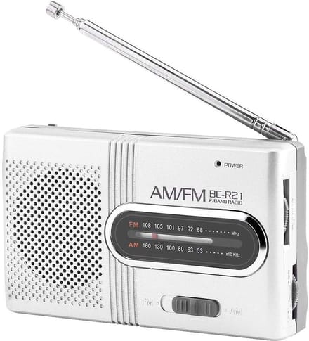 Dailygoods- Draagbare Radio met Telescopische Antenne - Mini Stereo