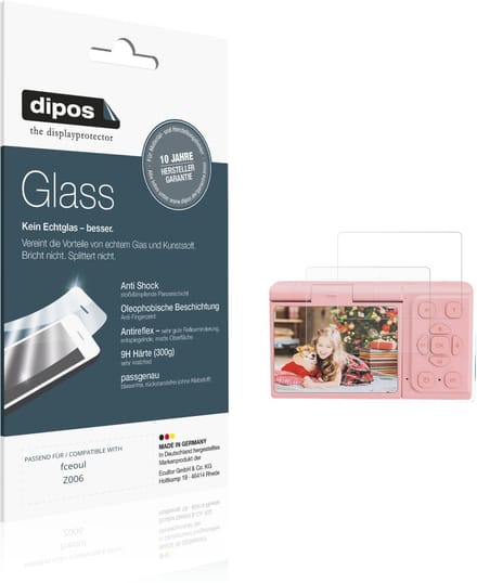 dipos – 2x Matte Pantserfolie geschikt voor fceoul Z006 | 9H Screenprotector