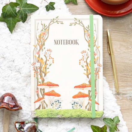 Something Different - Enchanted Forest A5 Notitieboek - Multicolours