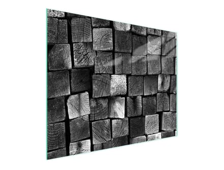 TMK ArtDeko Serie - Glazen Snijplank - 52x30 cm - Hittebestendig - Antislip