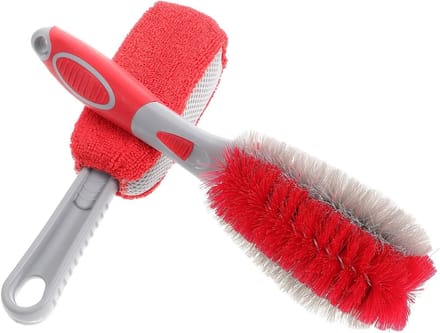 Auto Borstel Kit - Reinigingsset Velgen - Auto Grondig Reinigen - Antislip Handgreep - 28 cm Lengte - Diverse Kleuren