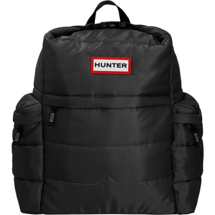 Hunter Croy Puffer Ripstop Rugzak Polyester Unisex Volwassenen Zwart - Één maat